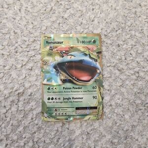 POKEMON TCG Card Venusaur EX Evolutions Ultra Rare 001/108